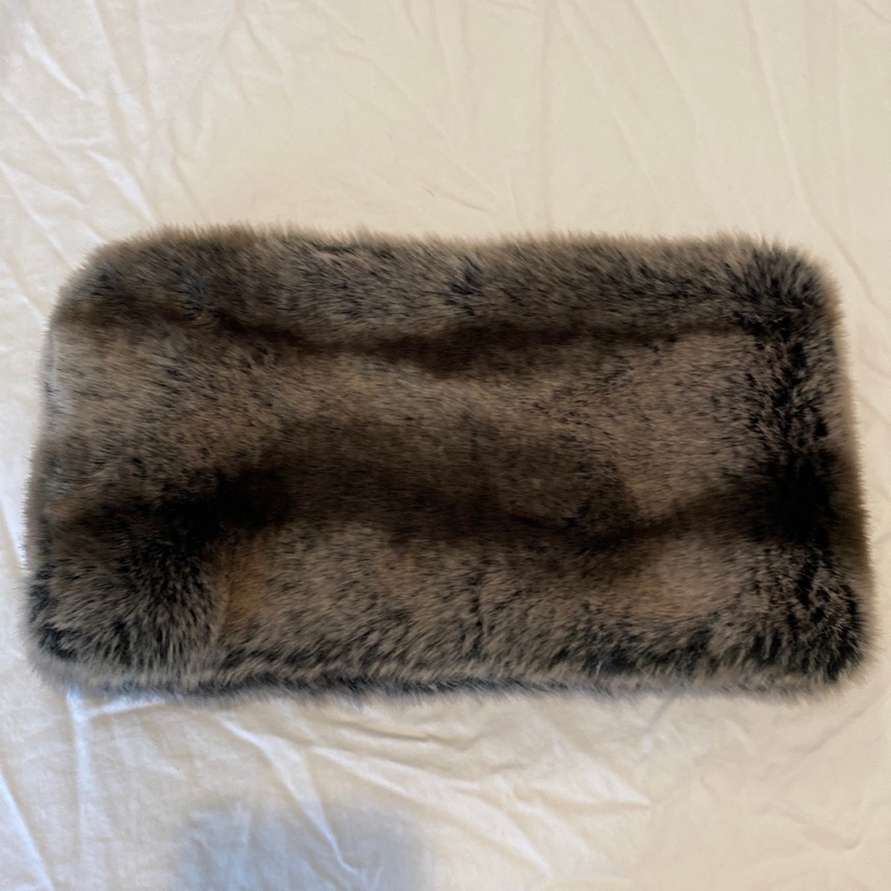 Faux Fur Circular Scarf